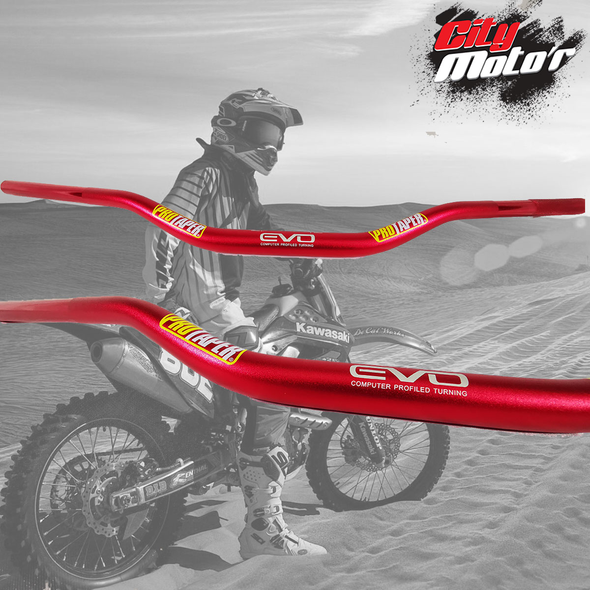 Manubrio Pro Taper Evo 28mm Fatbar - Imagen 8