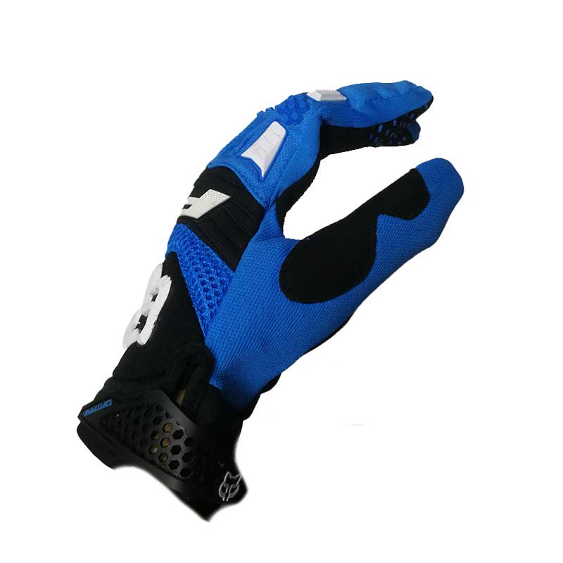 Guantes Fox Dirtpaw Celeste - Imagen 2