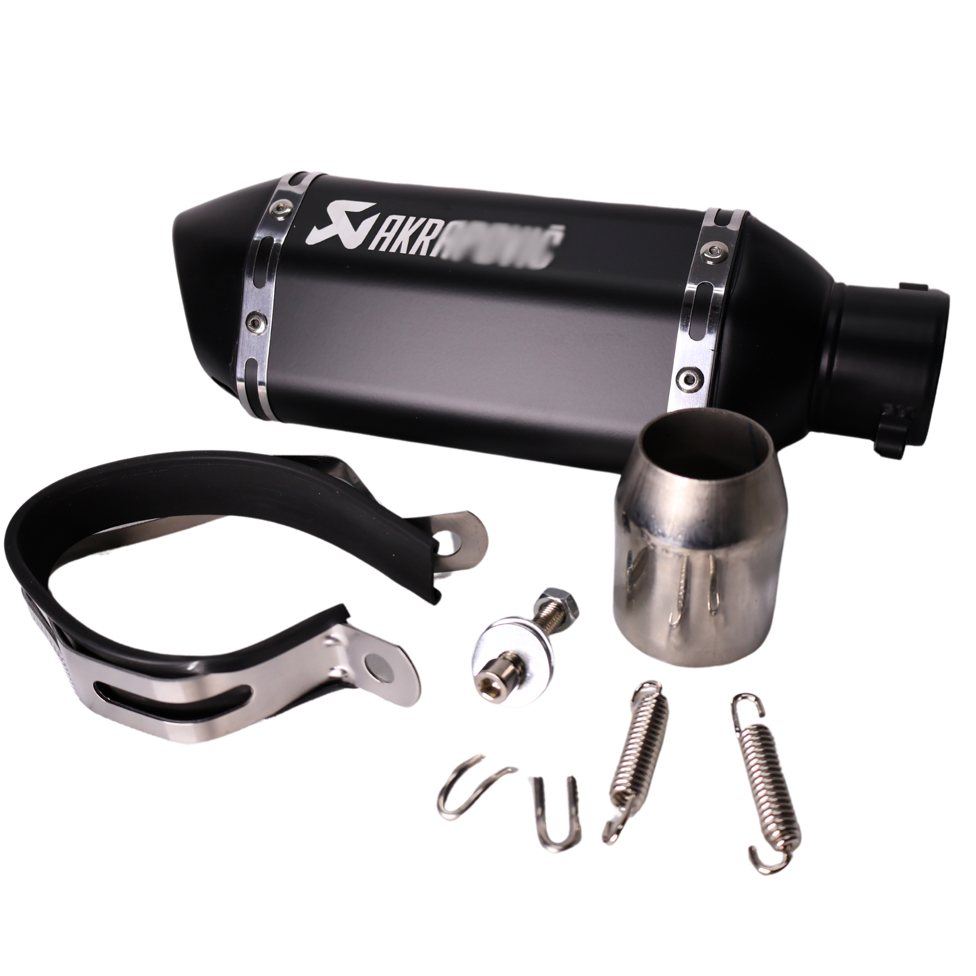 Escape Silenciador Akrapovic 30 cm - Negro - Imagen 2