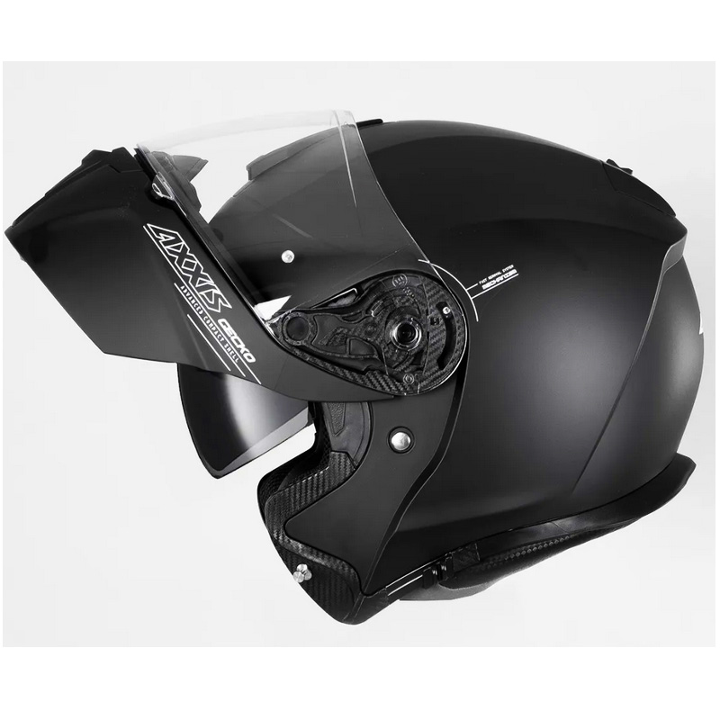 Casco Axxis GECKO - Negro Mate - Imagen 3