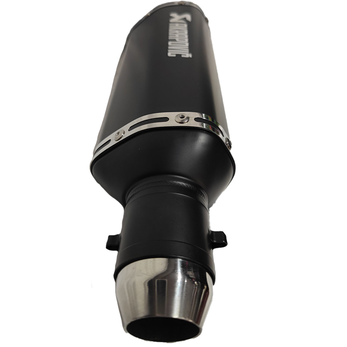 Escape Silenciador Akrapovic 37 cm - Negro - Imagen 2