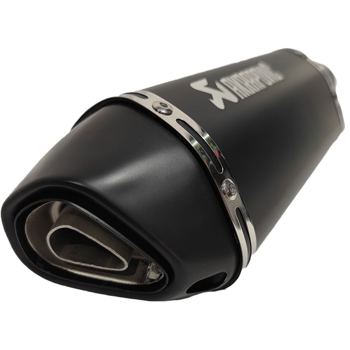 Escape Silenciador Akrapovic 37 cm - Negro - Imagen 4