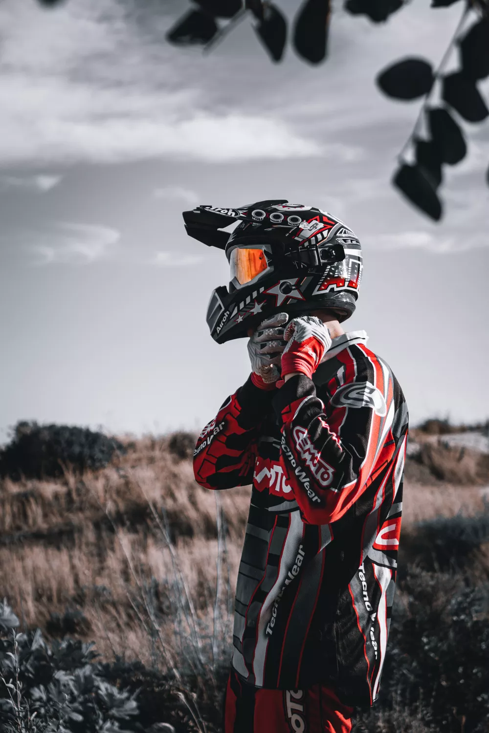 casco motocross enduro