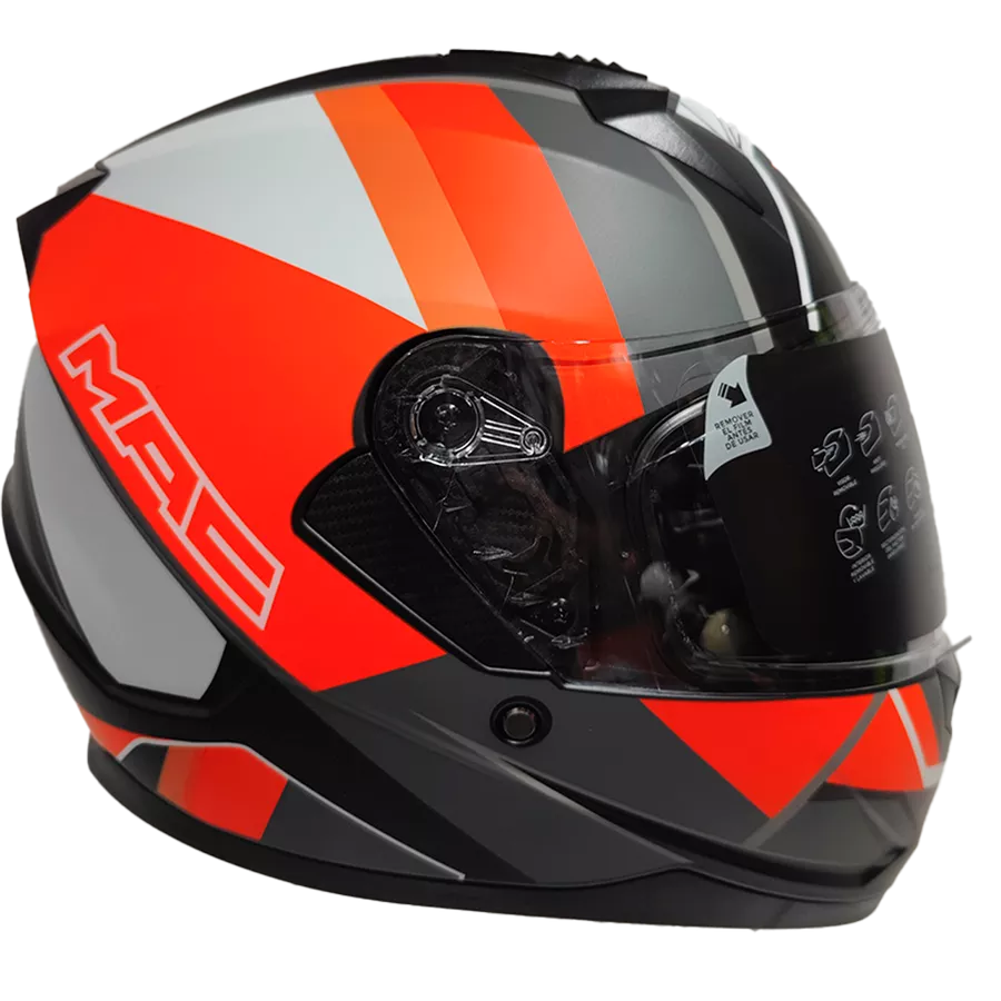 Casco Mac Bass - Nirvana - Orange