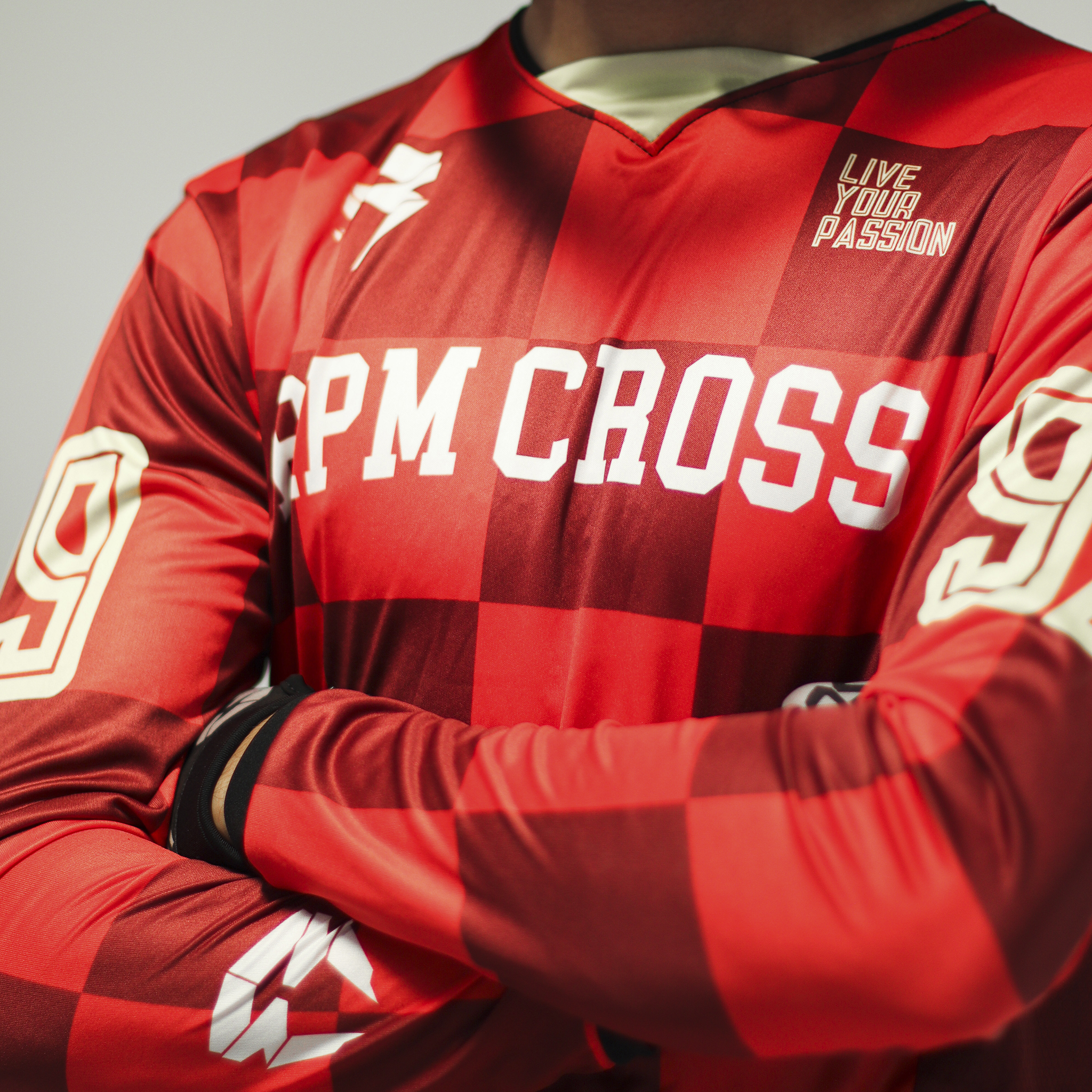 Remera Jersey RPM Cross - University Roja - Imagen 3
