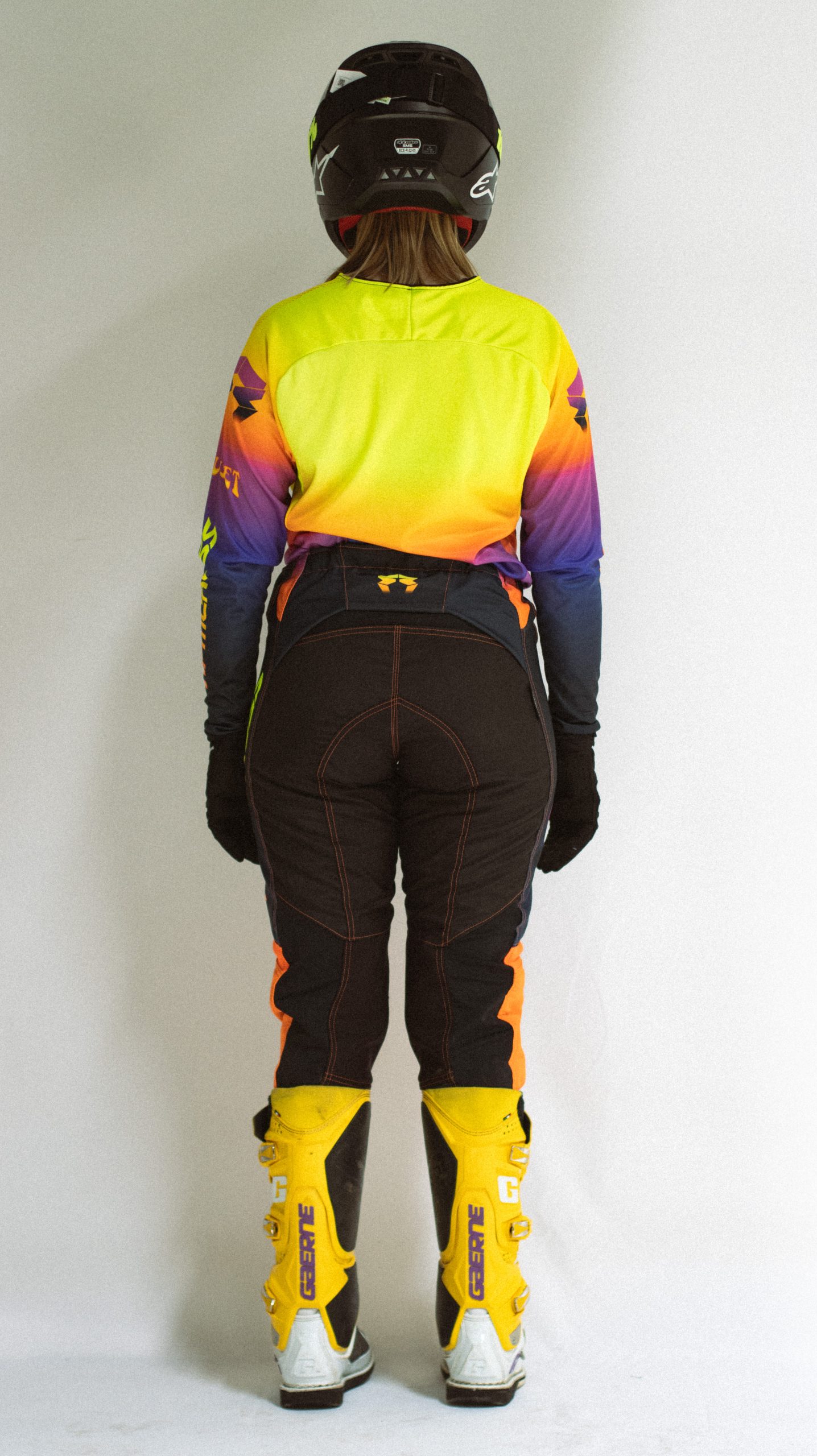 Pantalon Rpm Cross Sunset Azul Violeta - Imagen 3