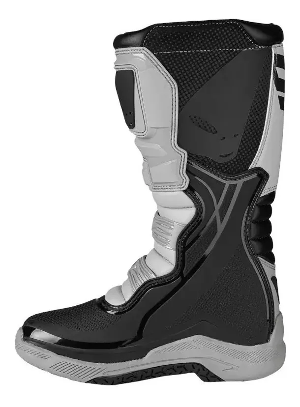 Botas Motocross Ufo Elektron Gris - Imagen 3