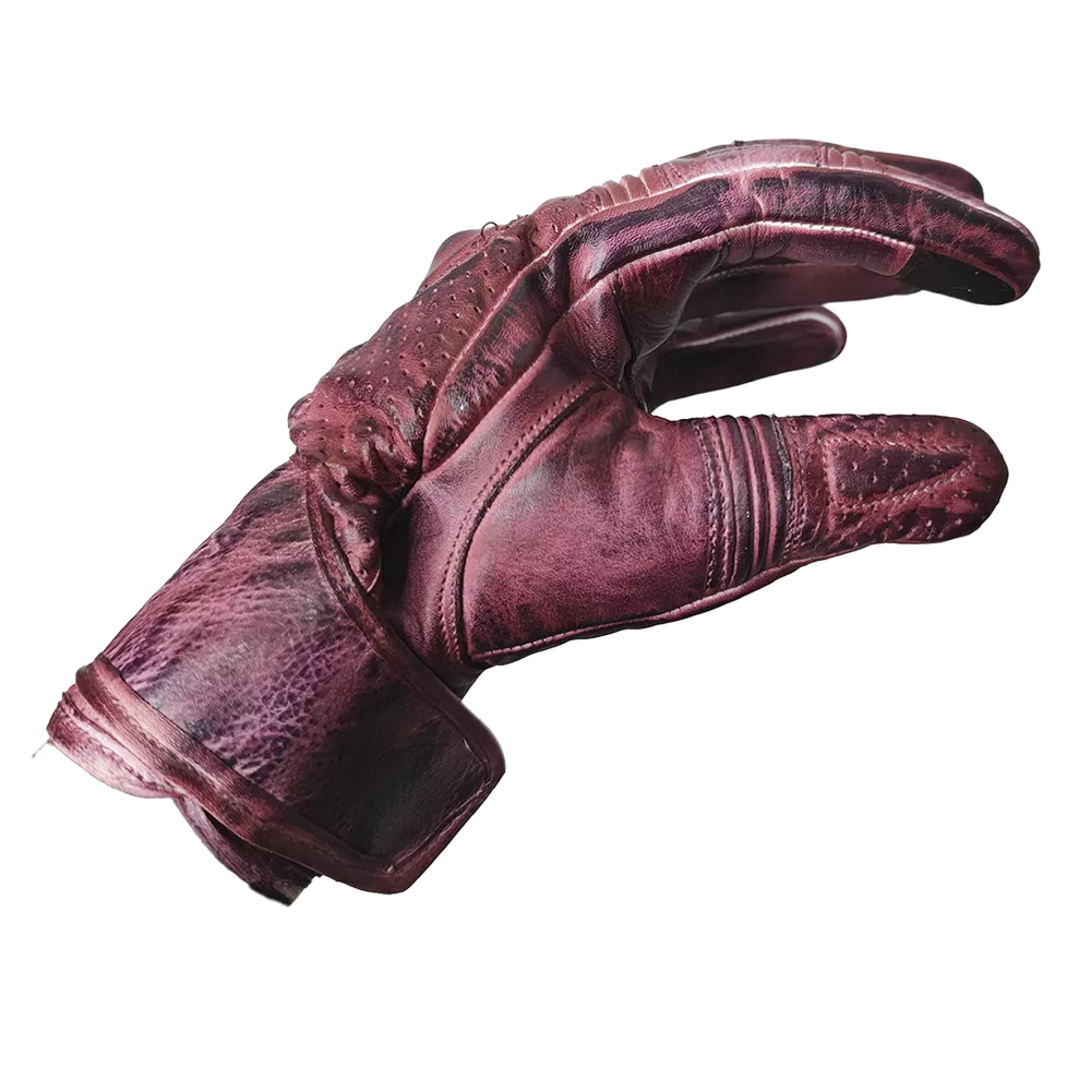GUANTES JYV RACE NOCTUA - BORDO - Imagen 3