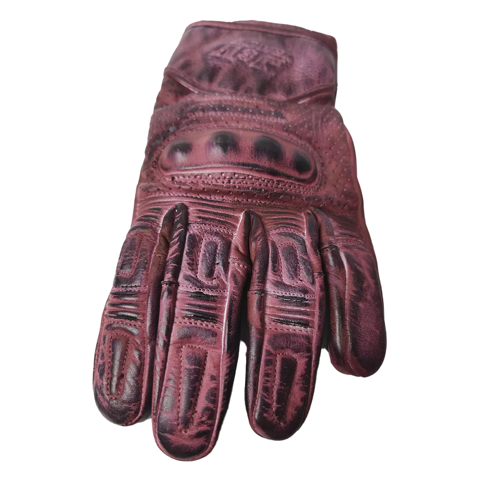 GUANTES JYV RACE NOCTUA - BORDO - Imagen 4