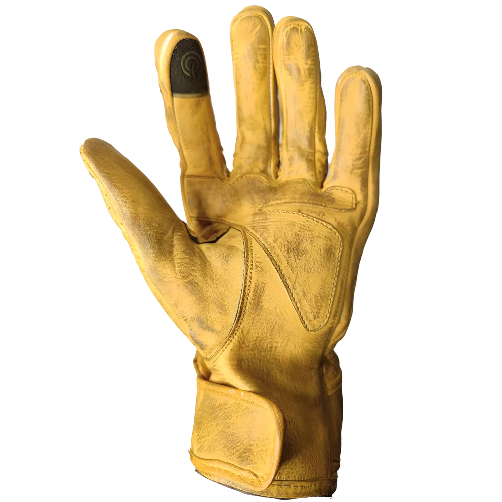 GUANTES JYV RACE NOCTUA - AMARILLO - Imagen 3