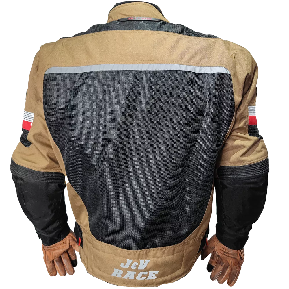 CAMPERA JYV RACE – RUSH Marrón – VERANO - Imagen 3