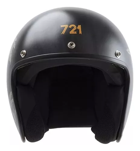 Casco Abierto Hawk 721 Ohana Amarillo - Imagen 2