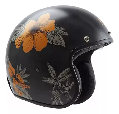 Casco Abierto Hawk 721 Ohana Amarillo - Imagen 3