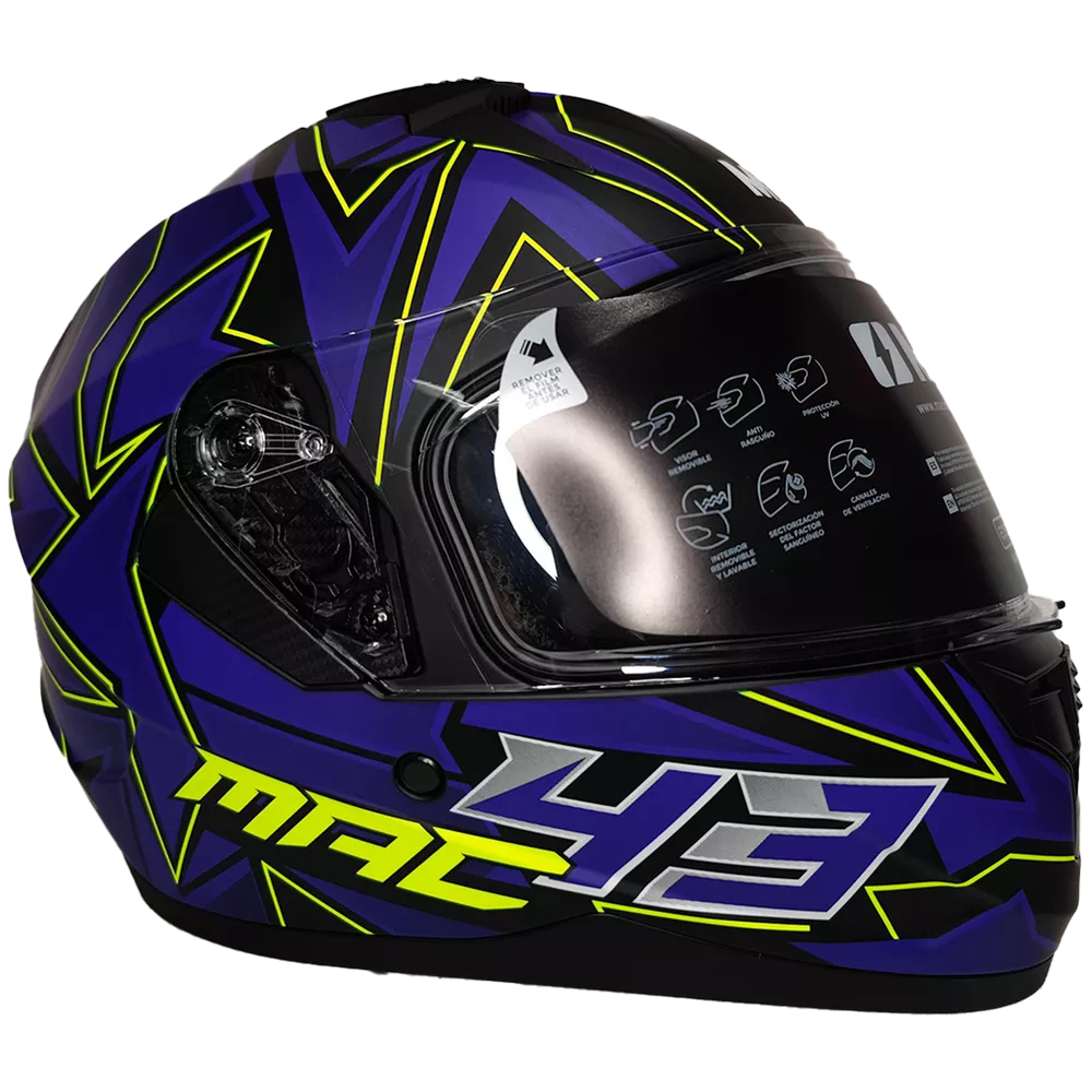 casco mac kinks purple