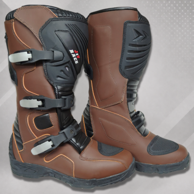 Botas MX Enduro JyV Race - Dust 2025 - Marron