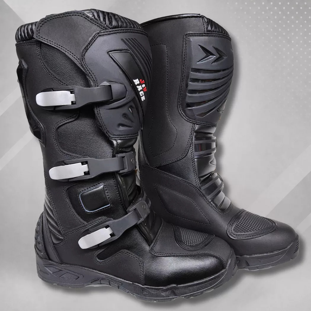 Botas MX Enduro JyV Race - Dust 2025 - Negro