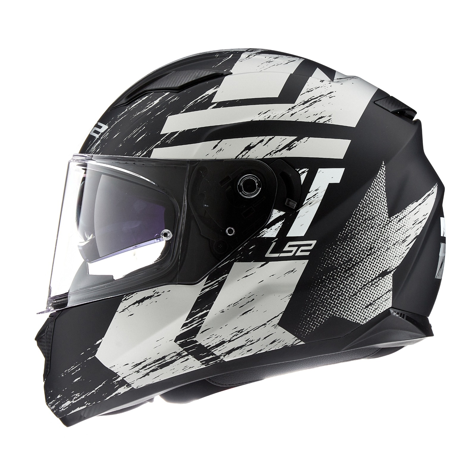 Casco LS2 FF320 Stream Evo Hunter negro gris