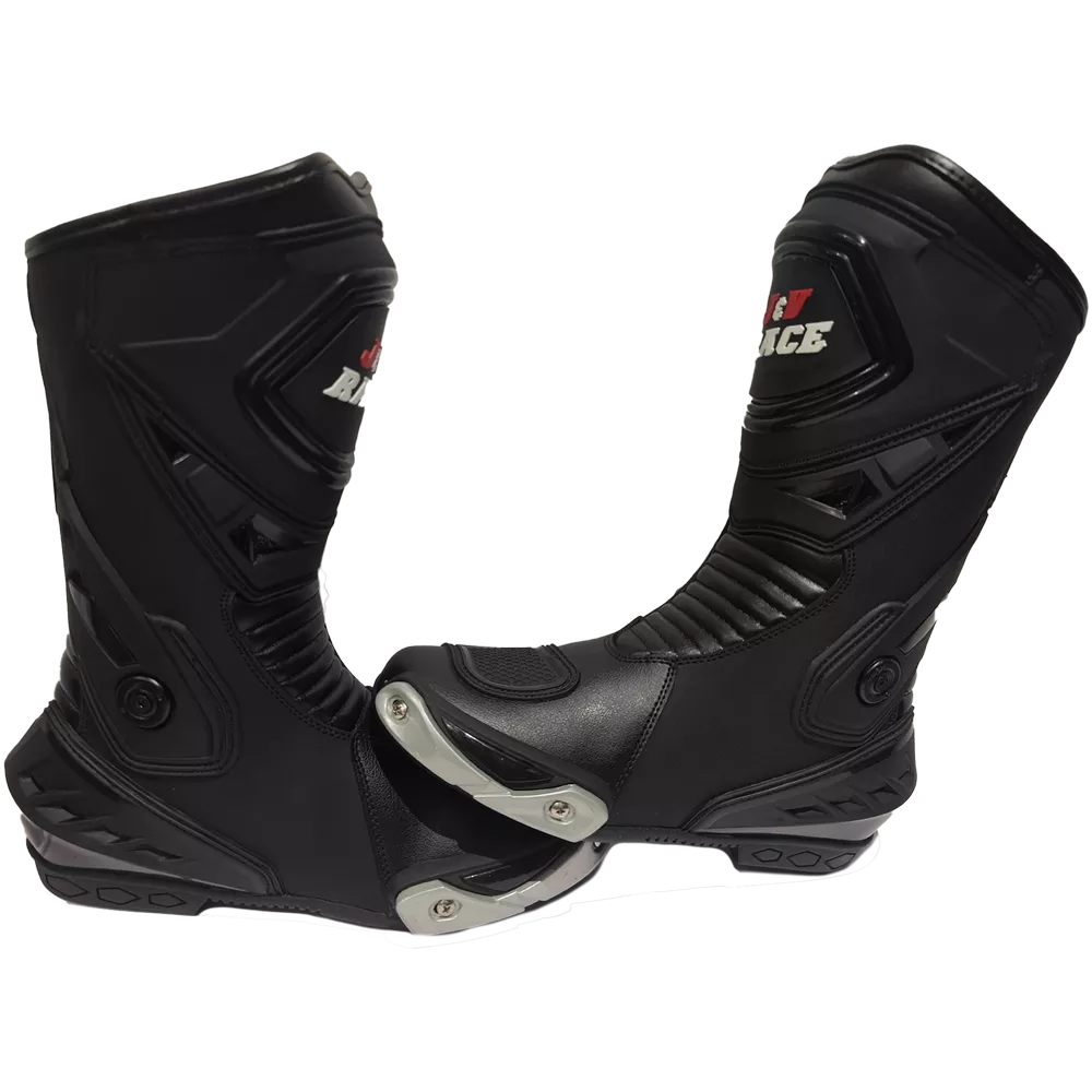 Botas de Pista JyV Race - Demon Negras - Imagen 2