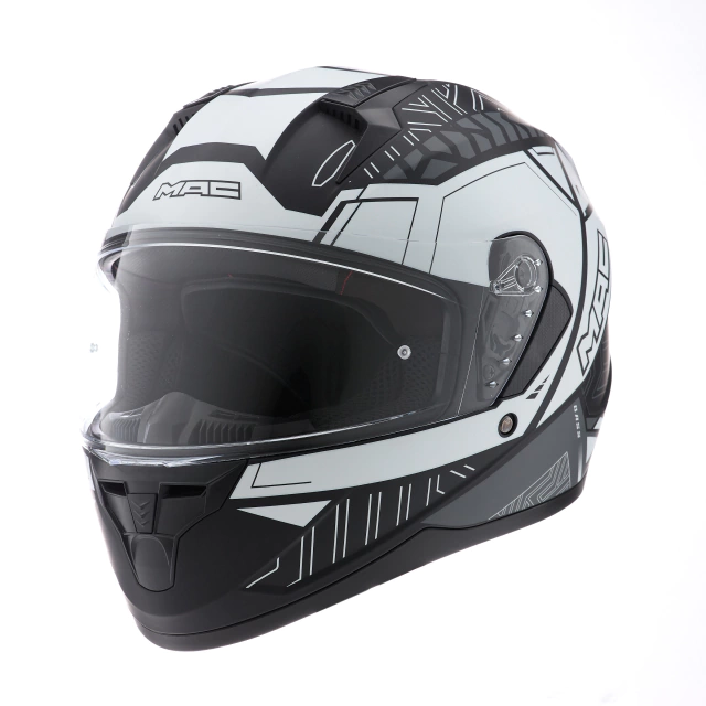 Casco Mac Bass - Arcade - Black/White - Imagen 3