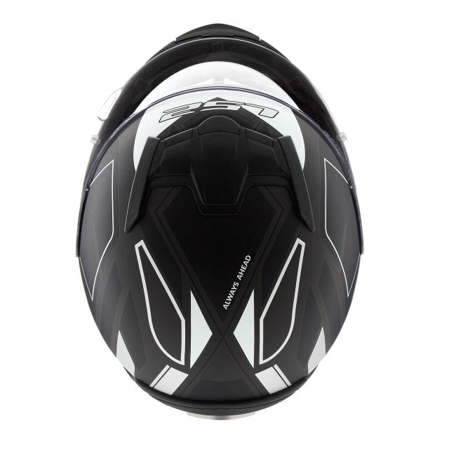 Casco LS2 FF352 Cypress negro blanco - Imagen 6