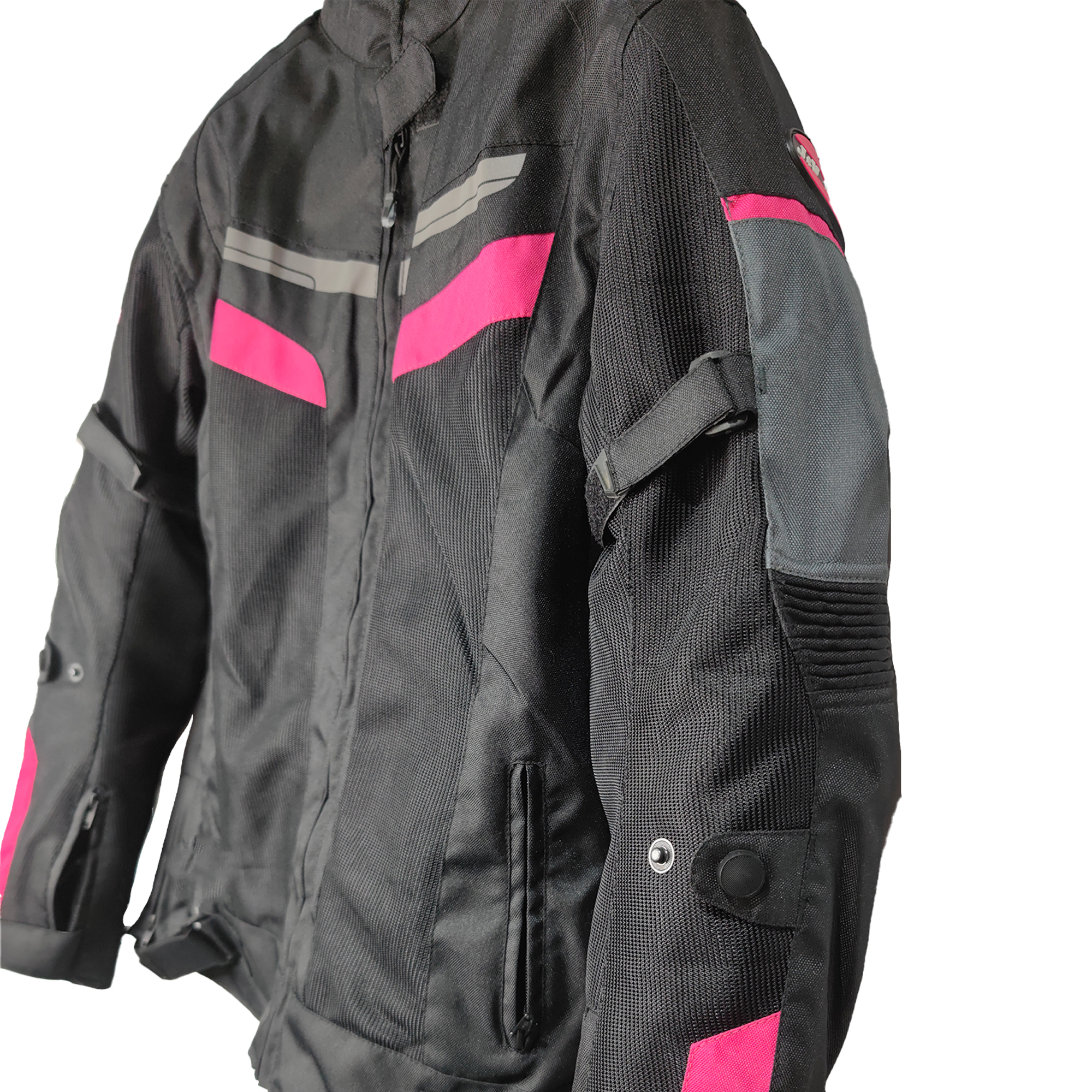 Campera JyV Race Viper - 4 Estaciones - Mujer Rosa - Imagen 2