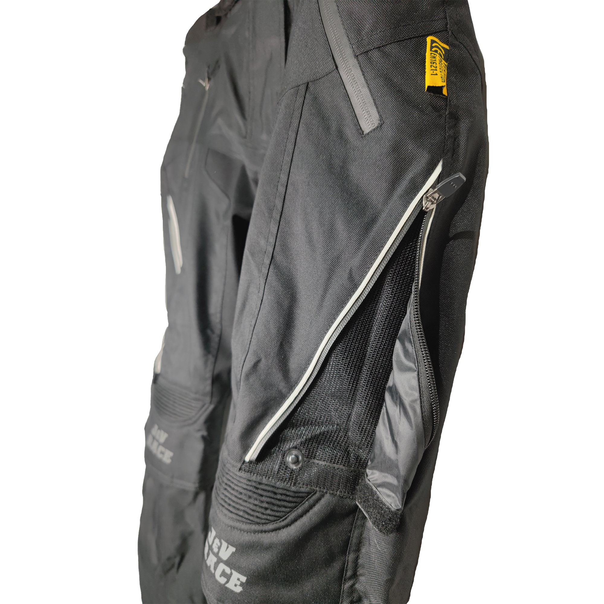 Pantalon 4 Estaciones JyV race Mujer - Viper Negro - Imagen 5