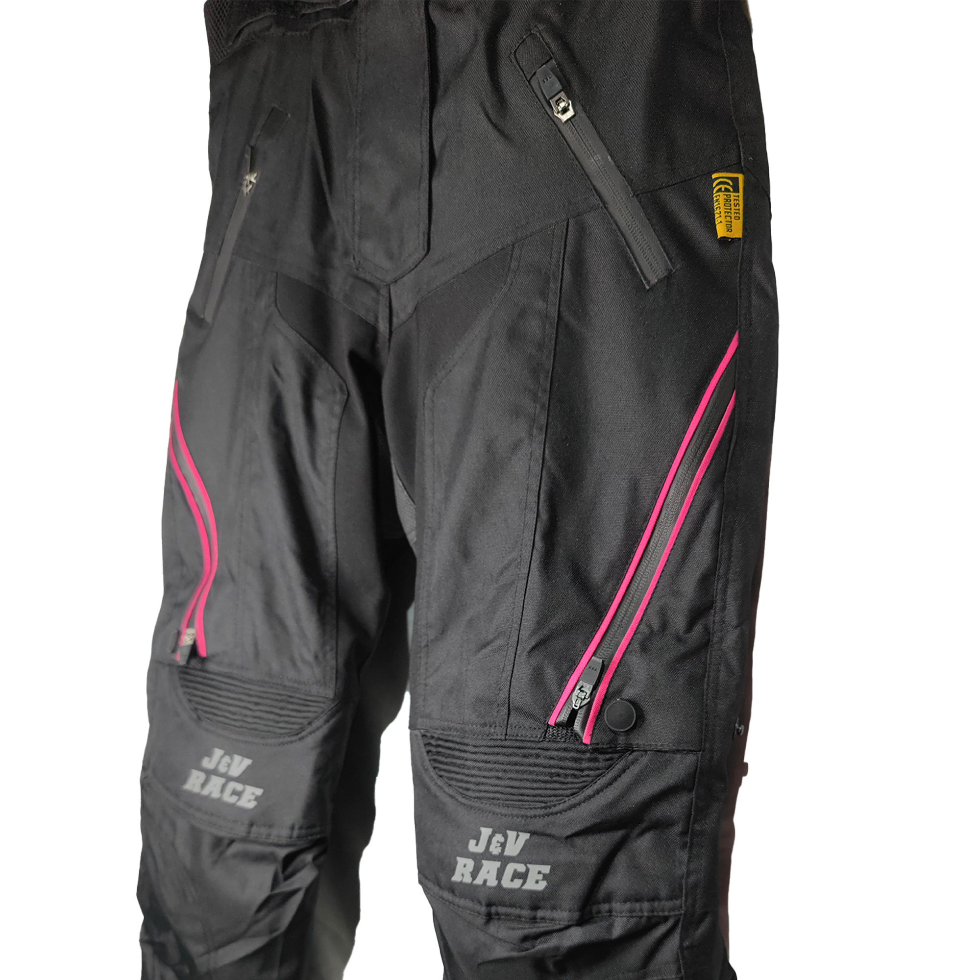 Pantalon 4 Estaciones JyV race Mujer - Viper Rosa - Imagen 2