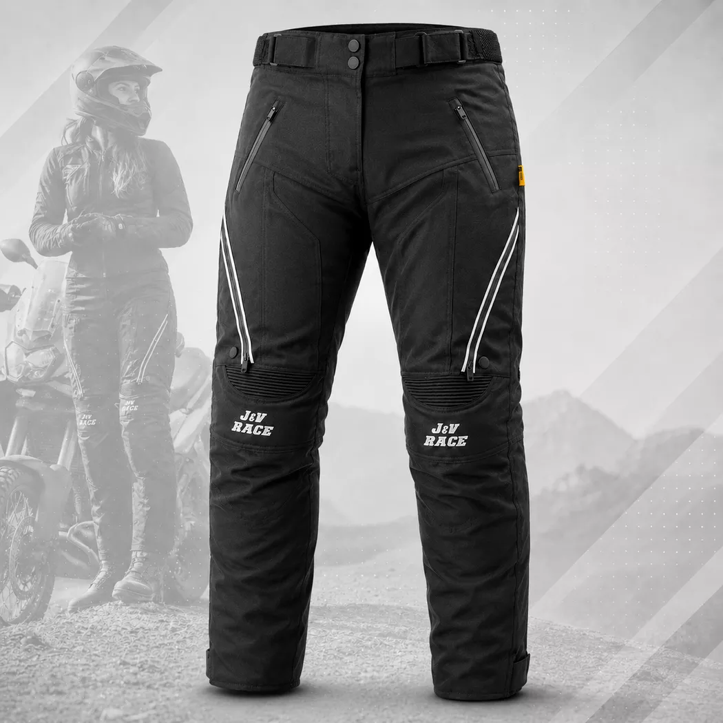 Pantalon 4 Estaciones JyV race Mujer - Viper Negro