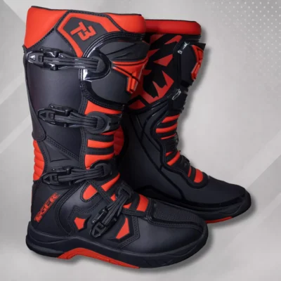Botas Motocross Enduro Tiger Racing T3 Rojo/Negro