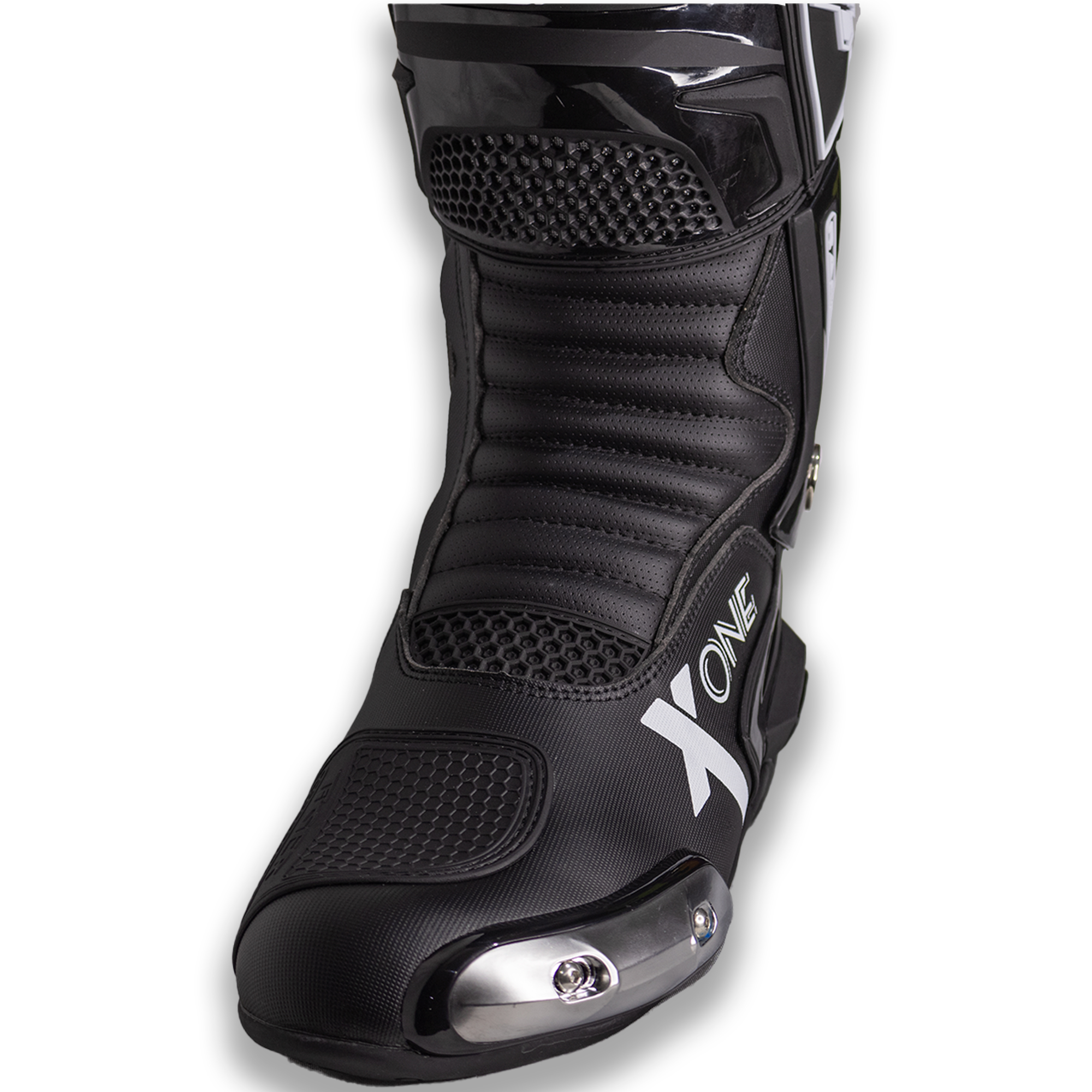 Botas de Pista Tiger Racing X-One Negras - Imagen 6