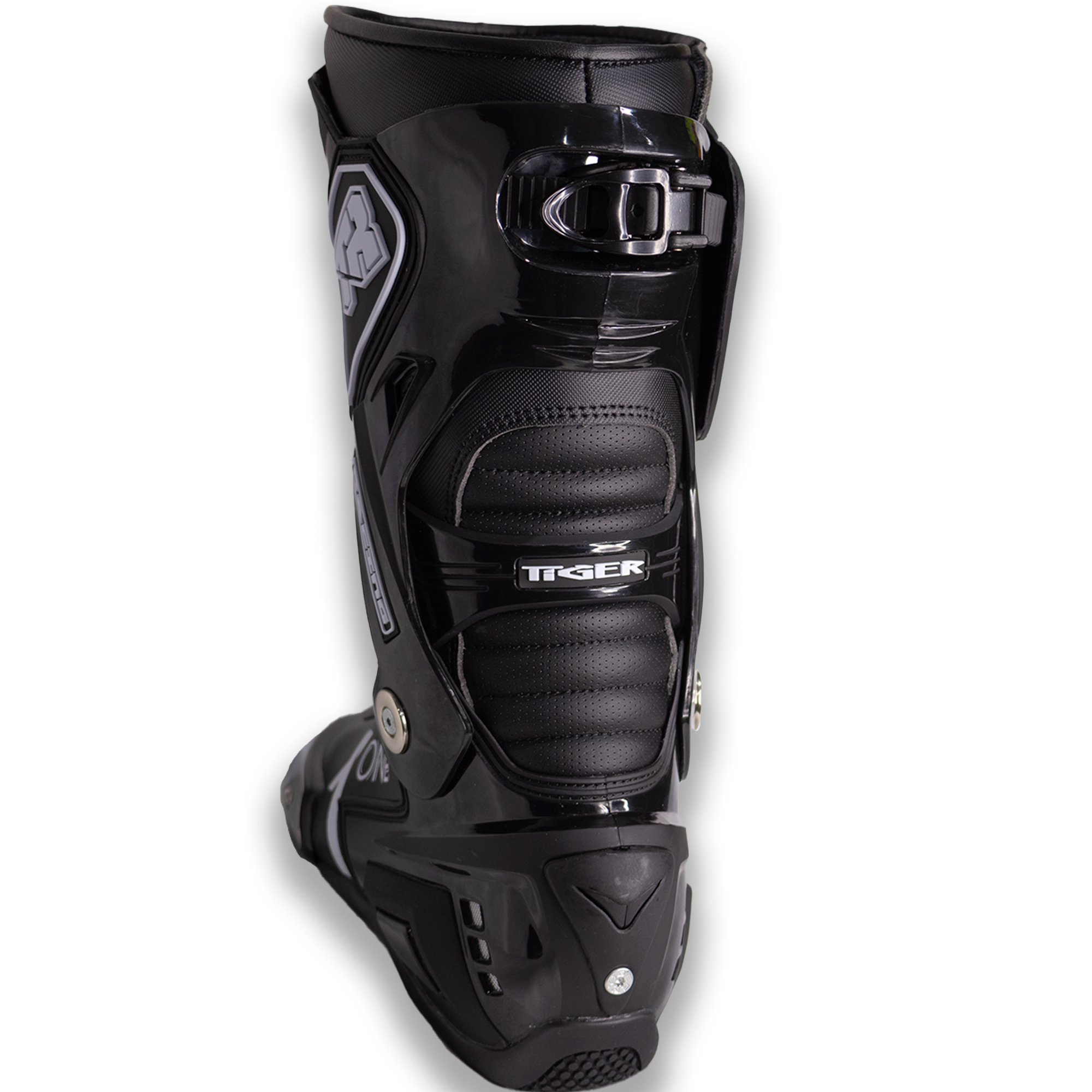 Botas de Pista Tiger Racing X-One Negras - Imagen 4