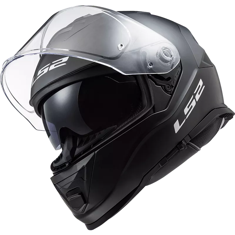 Casco LS2 800 Storm Solid Negro Mate - Imagen 4