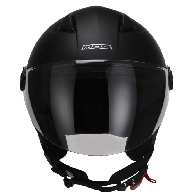 Casco Abierto MAC Beat Negro Mate - Imagen 2