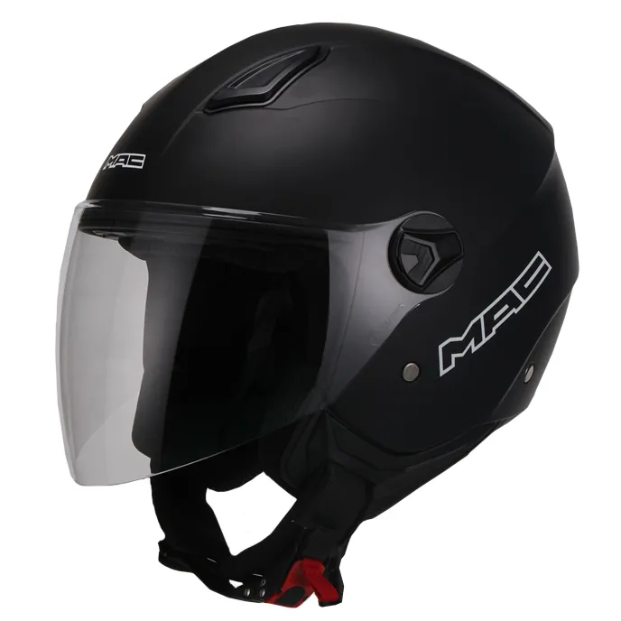 Casco Abierto MAC Beat Negro Mate