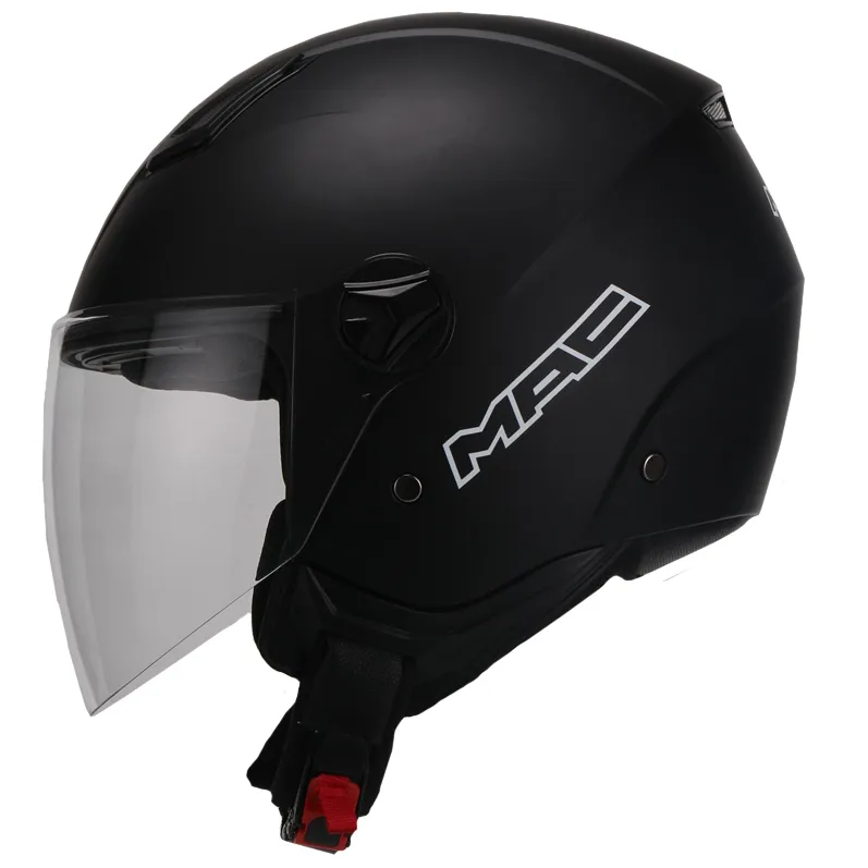 Casco Abierto MAC Beat Negro Mate - Imagen 3