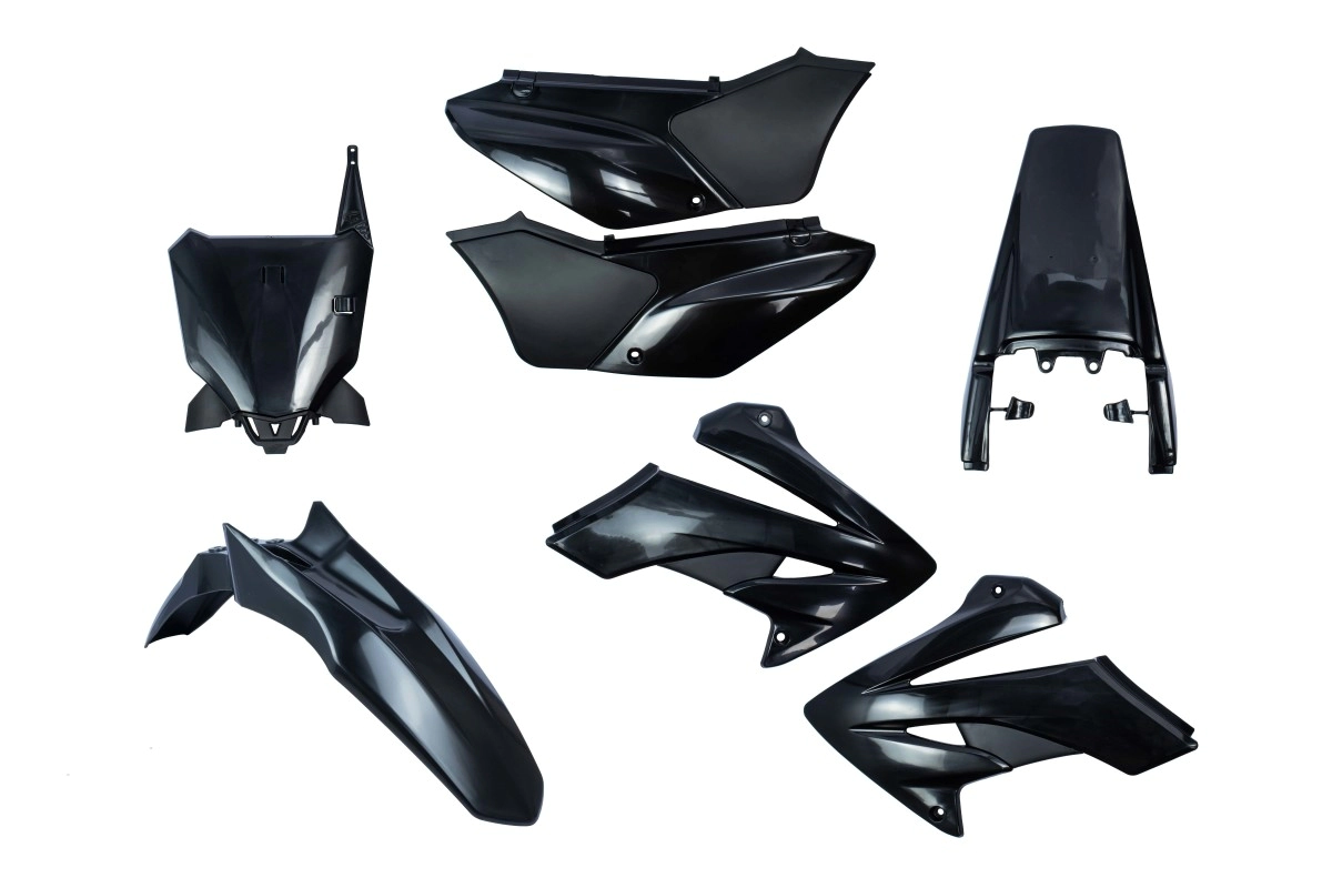 Kit Cachas y Aletas Honda Tornado 250 Negro