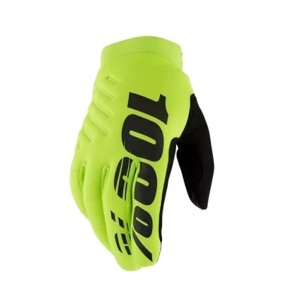 Guantes 100% Brisker Amarillo/Negro (original)