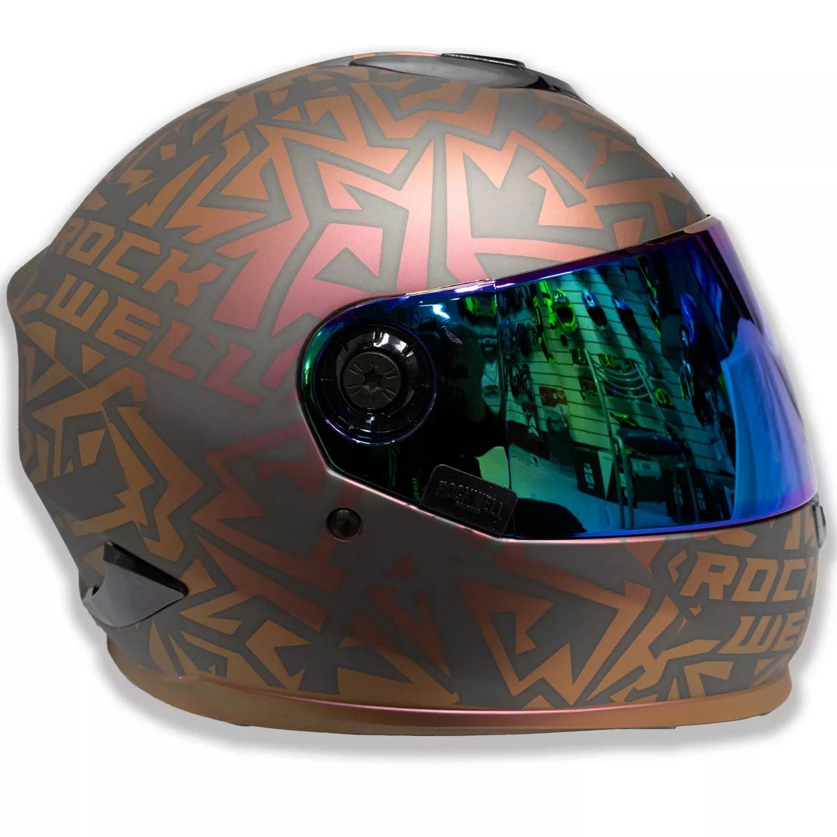 Casco Rockwell 929 Cobre Metalizado