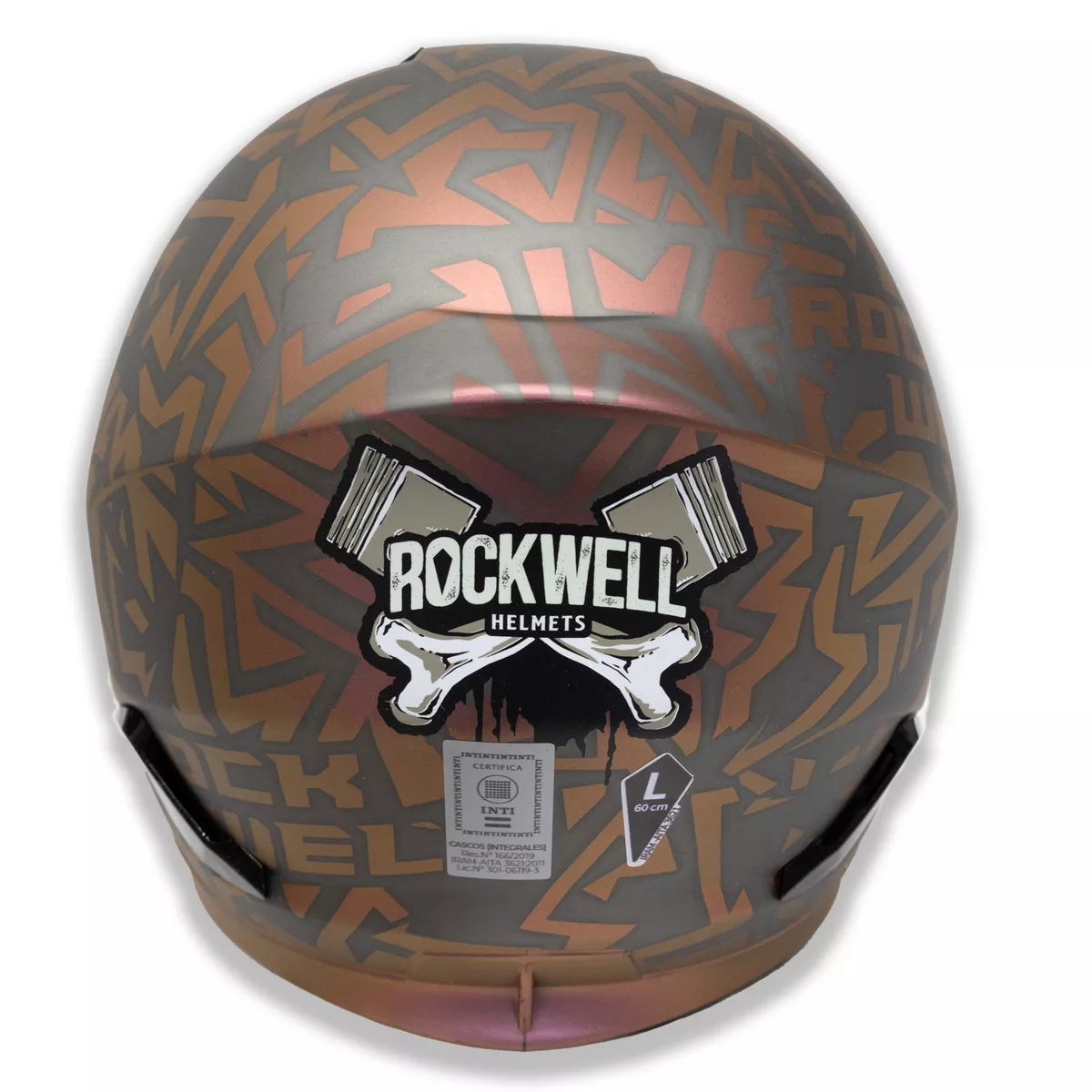 Casco Rockwell 929 Cobre Metalizado
