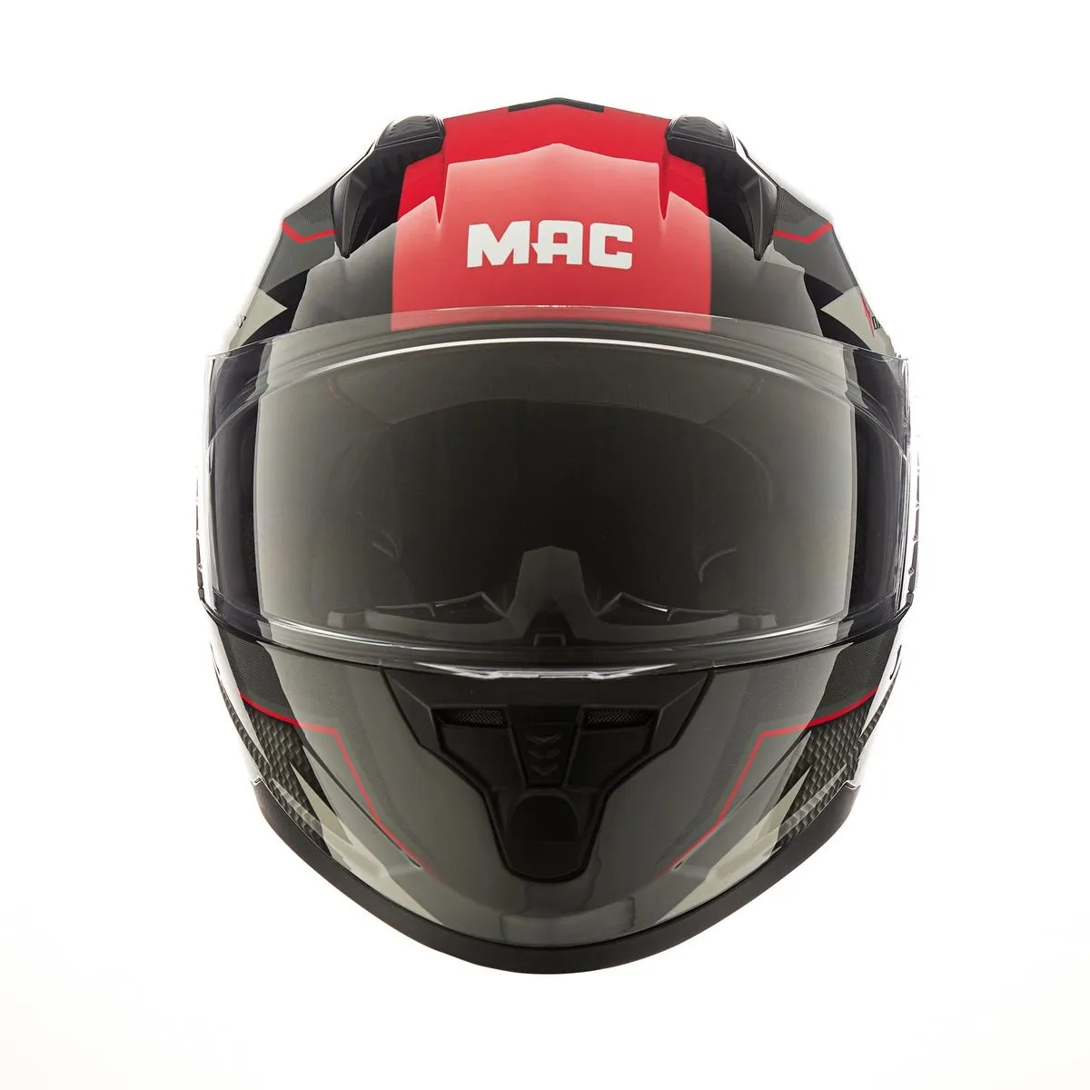 Casco Mac Bass Zorska Negro Rojo - Imagen 2