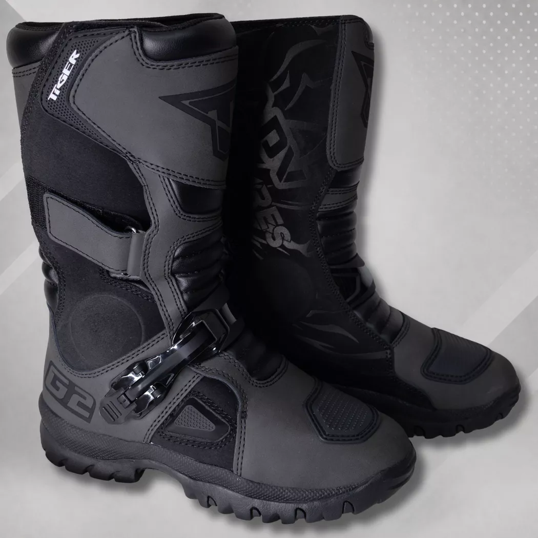 Botas Motocross / Enduro Tiger Racing ADV Negro