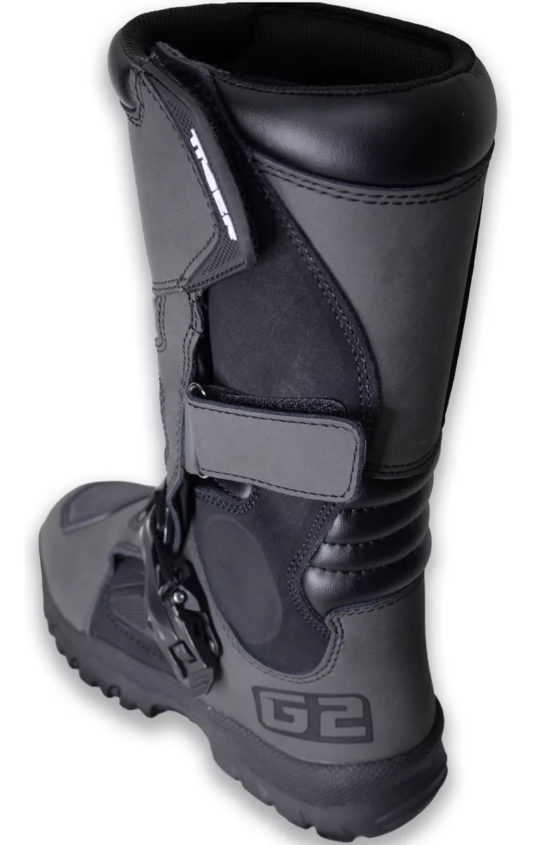 Botas Motocross / Enduro Tiger Racing ADV Negro - Imagen 5