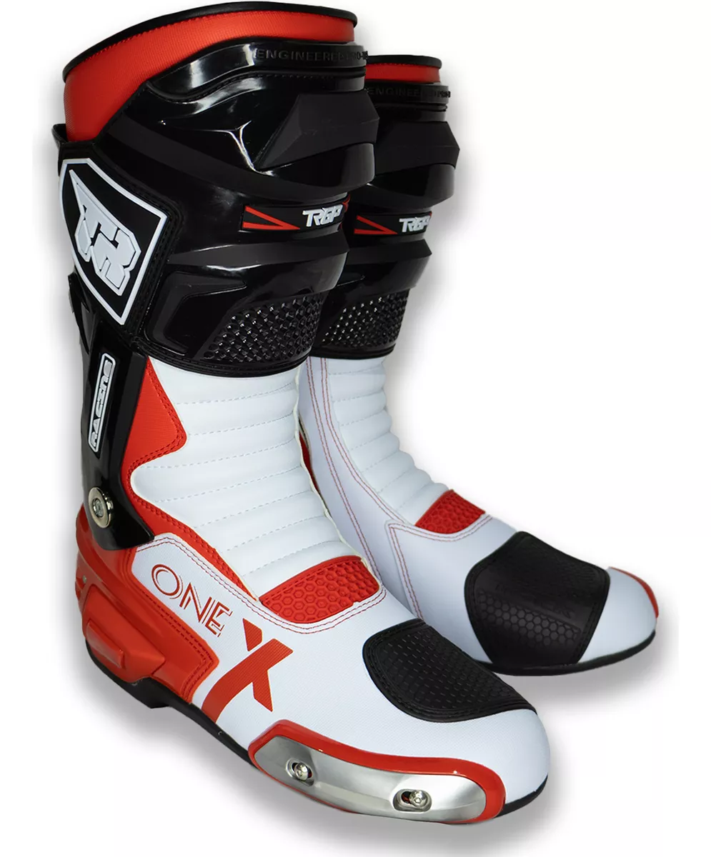 Botas de Pista Tiger Racing X-One (1) Rojo