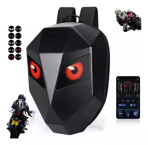 Mochila Semi-Rigida Led Inteligente programable - Imagen 6