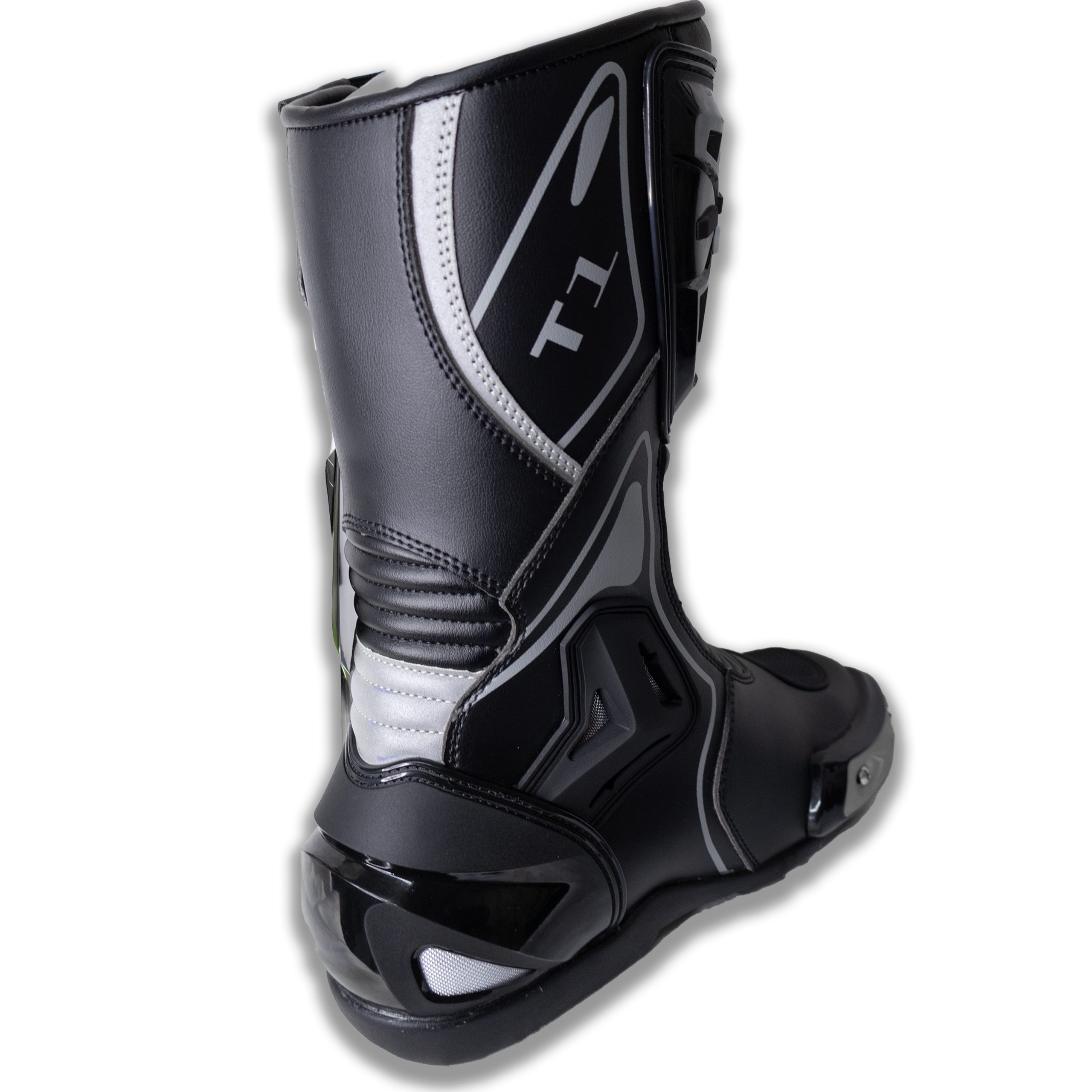 Botas para Pista Tiger Racing T1 Negras - Imagen 4