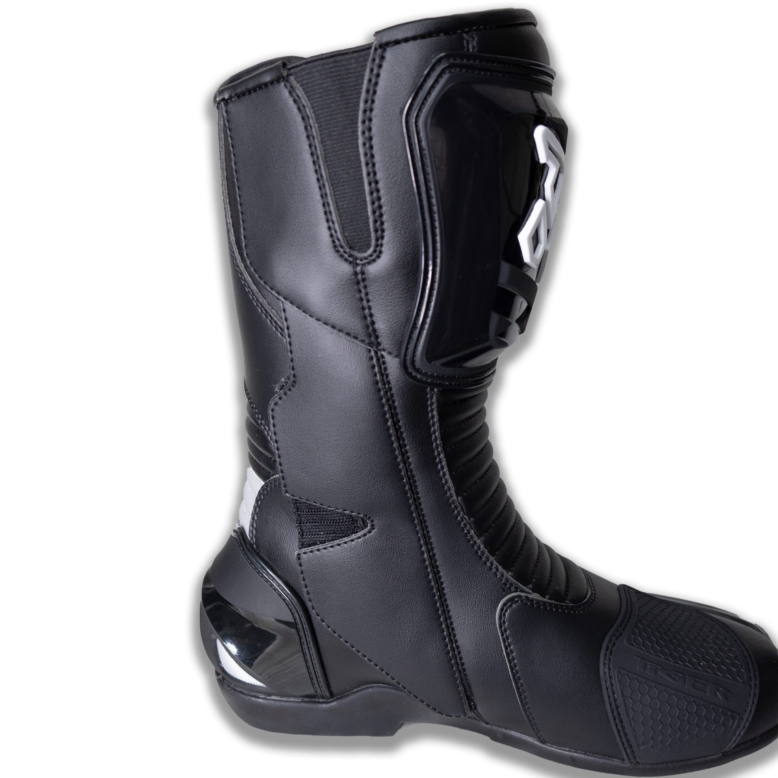Botas para Pista Tiger Racing T1 Negras - Imagen 2