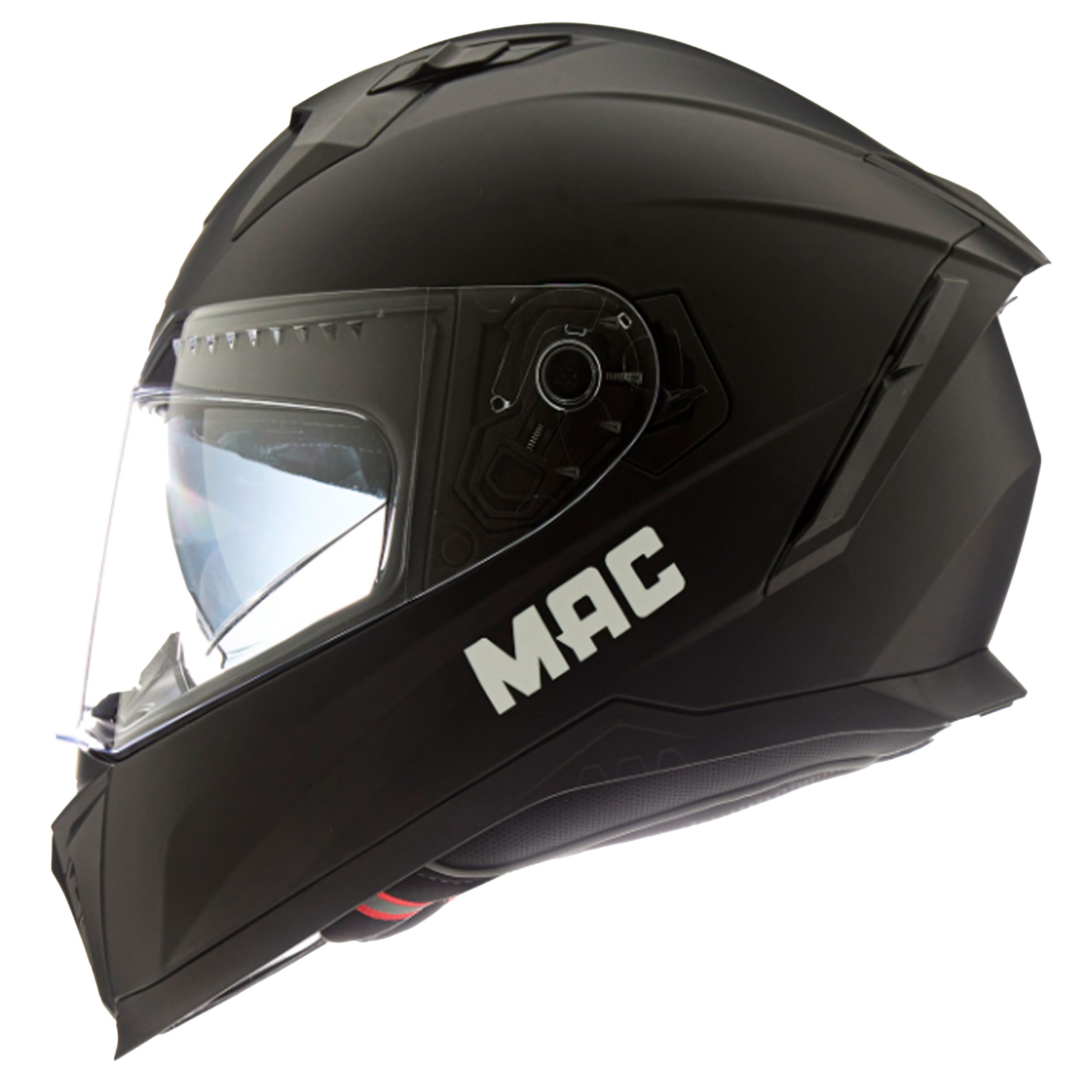 Casco Mac Force Doble Visor- Negro Mate