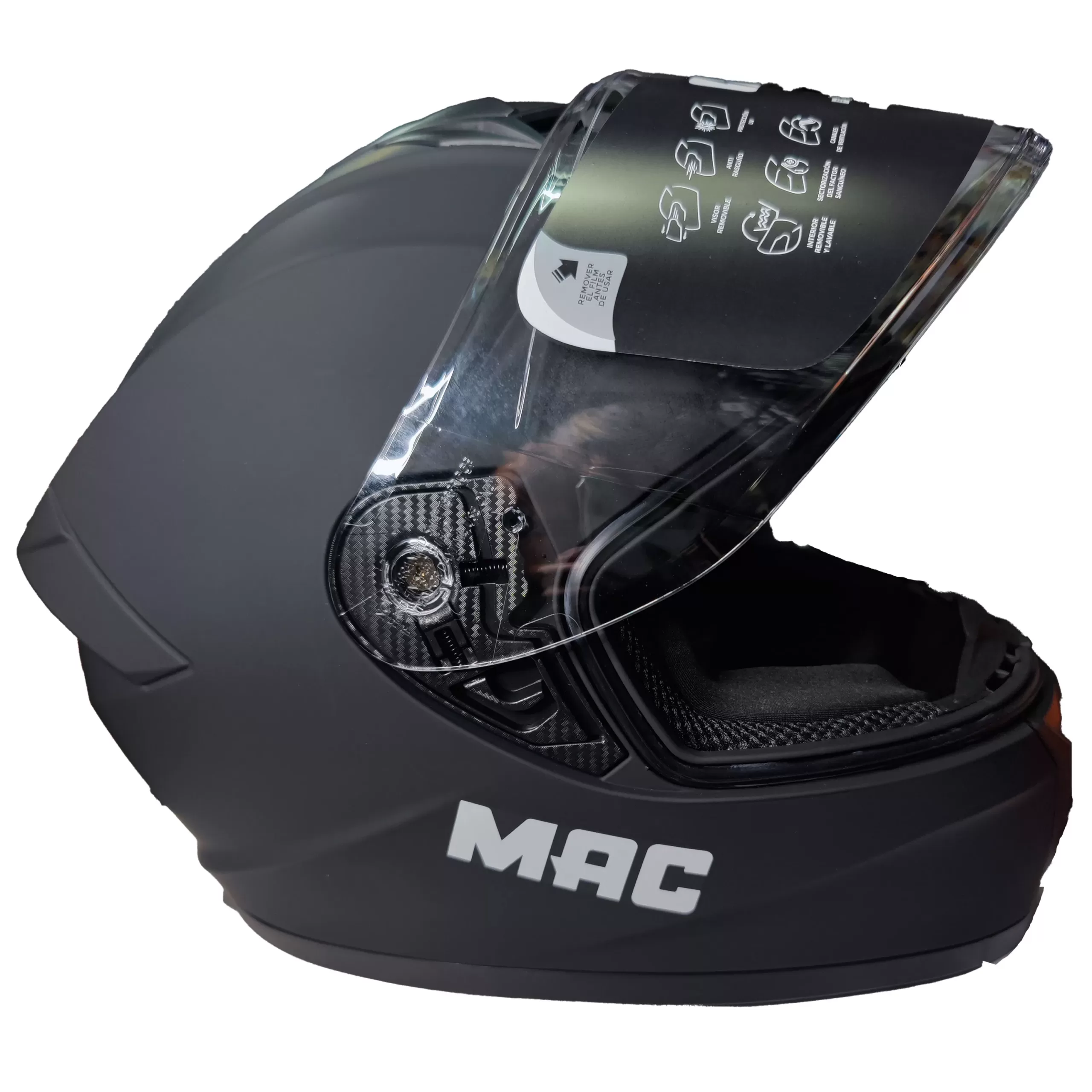 Casco MAC Starter - Negro Mate - Imagen 4