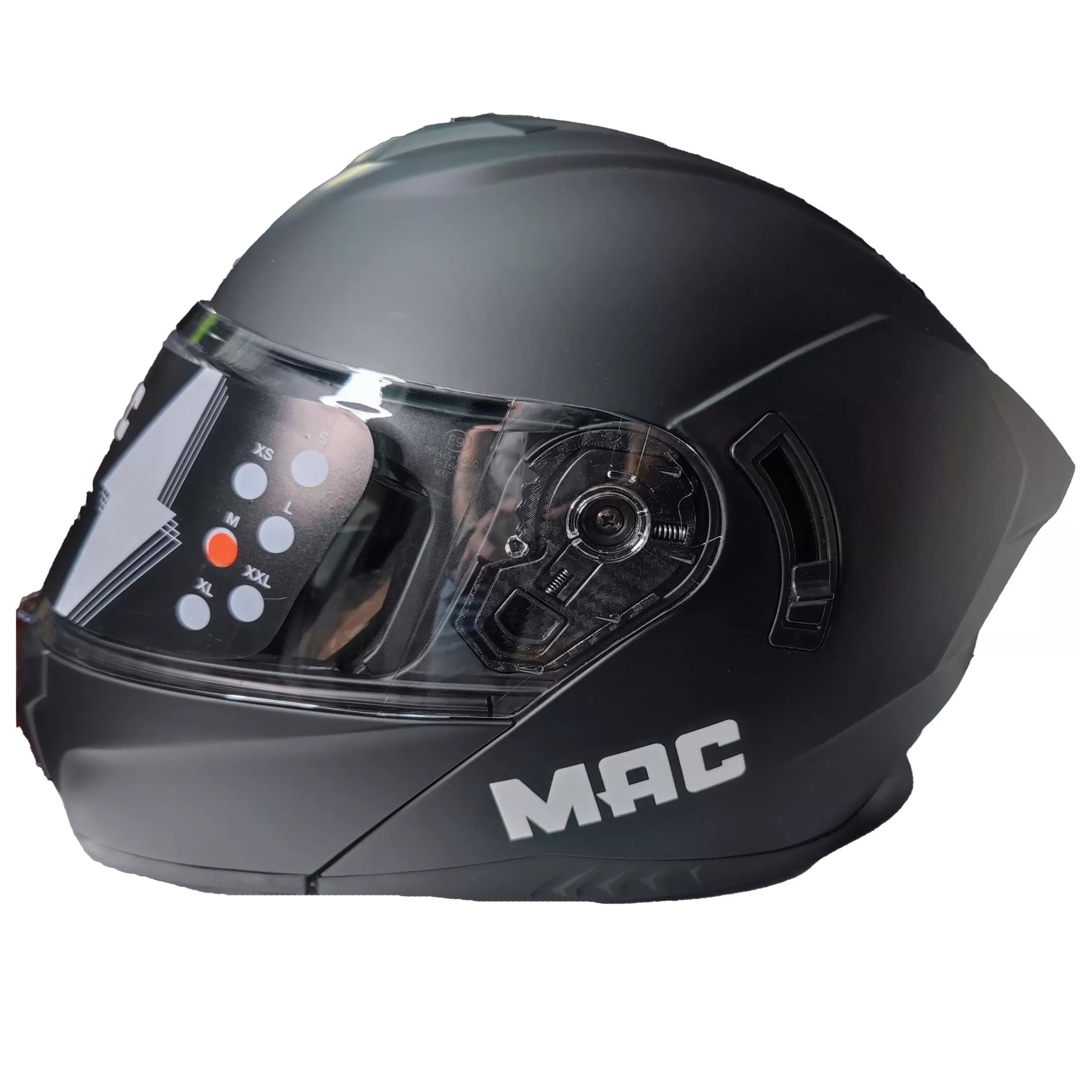 Casco Rebatible MAC BLAZE - Negro - Imagen 4
