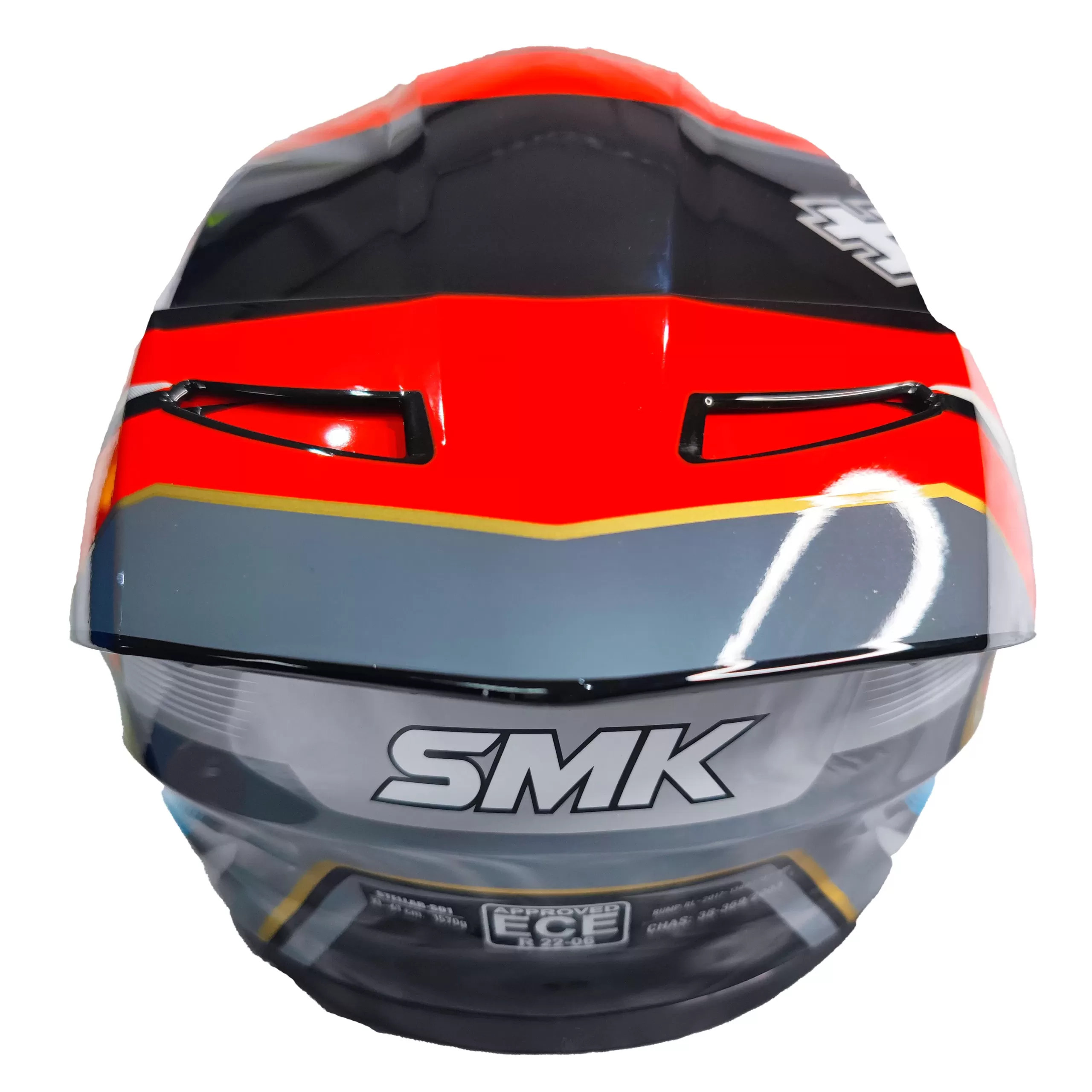 Casco SMK Stellar Sport - Rojo - Imagen 2